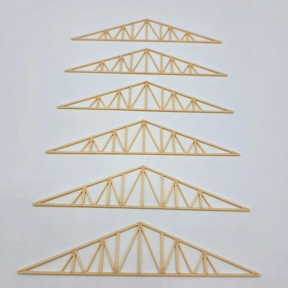 CB Models 1/50 Scale Roof Truss Load For Trailer – Handmade Multi-Color Plastic Model Accessory