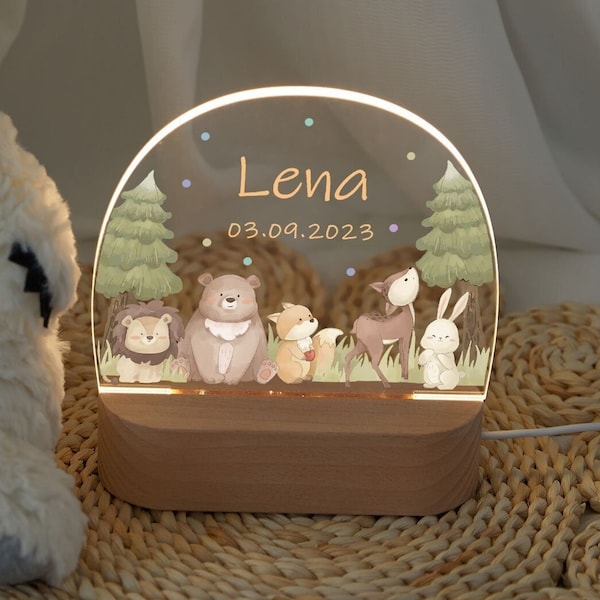 Personalized baby night lamp, night light, baby gift birth, baby gift personalized, easter gift, christening gift,birthday gift,bedside lamp