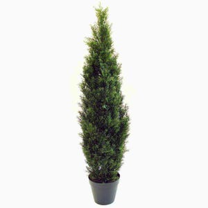 4&#39; Cedar Tree, Künstlicher Baum, Seidenbaum, Künstliche Seidenpflanze, Künstlicher Baum Grün