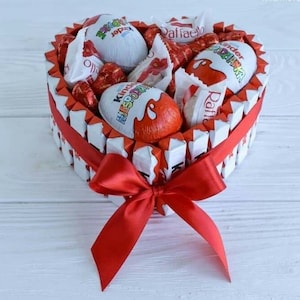 Mini Chocolate heart box/valentines gift