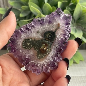 Gorgeous Amethyst Stalactite Crystal | From Brazil | Large | Natural Crystal | Crystal Rock | High Quality Crystal | Healing Crystals | Gift