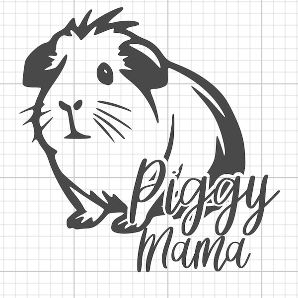 Guinea pig car decal