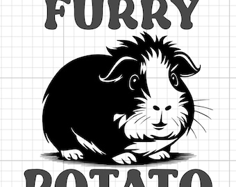 Guinea pig car decal