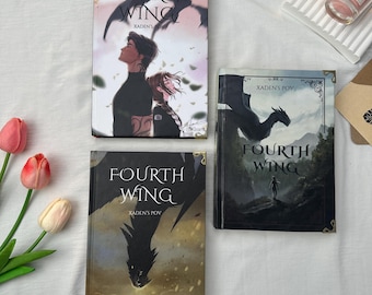 Fourth Wing Xaden POV Hardcover Book – Dragon Rider Romance, Bookish Fantasy Collector Edition - Gift For Booktok