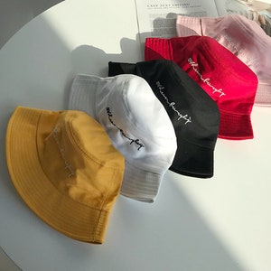 Designer bucket hat - multiple colors – The Frenchie Shop