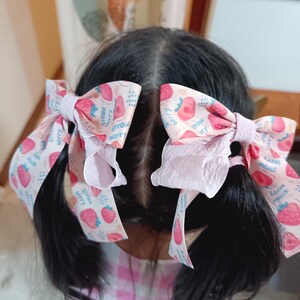 Ribbon Hair Clips