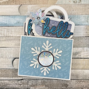 Bolsillos cargados de invierno/adornos/cartulinas/pegatinas para tarjetas/decoración de tarjetas/álbumes de recortes