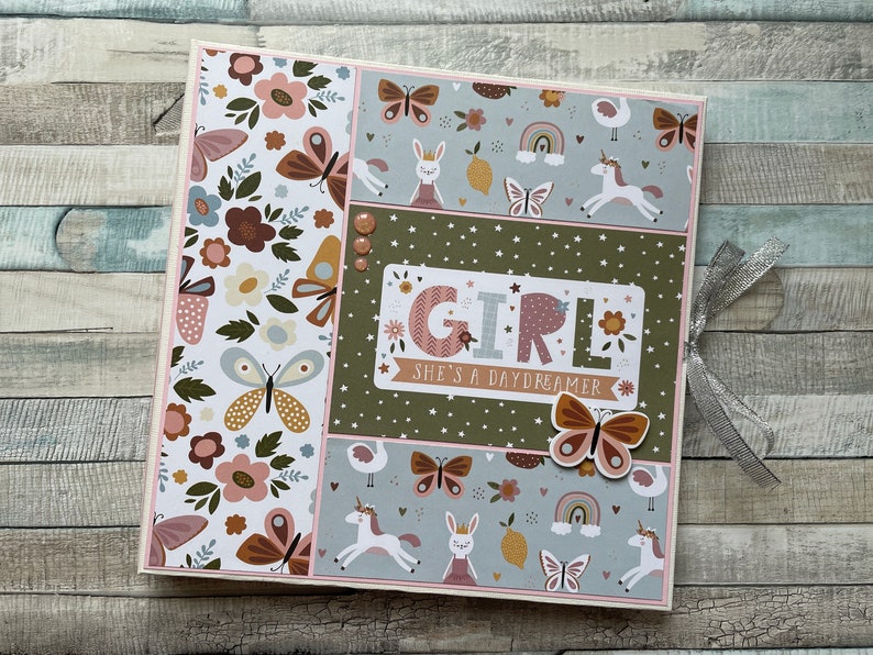 Dream Big Girl Scrapbook Album/Fotoalbum/Folio Bild 1