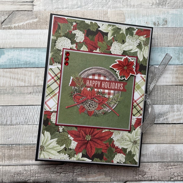 Christmas Scrapbook Album/Fotoalbum/Folio