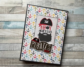 Pirates Scrapbook Album/Fotoalbum/Folio