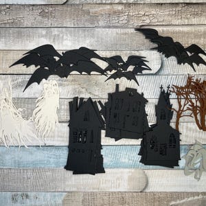 Die cut pack Halloween/Scrapbooking/Junk Journal/Card making/Papercraft