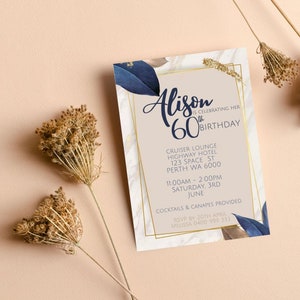 Ladie&#39;s Birthday Event Invitation