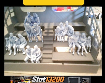 Pack 6 Familles Assises pour Tribunes 1/32 (de base)