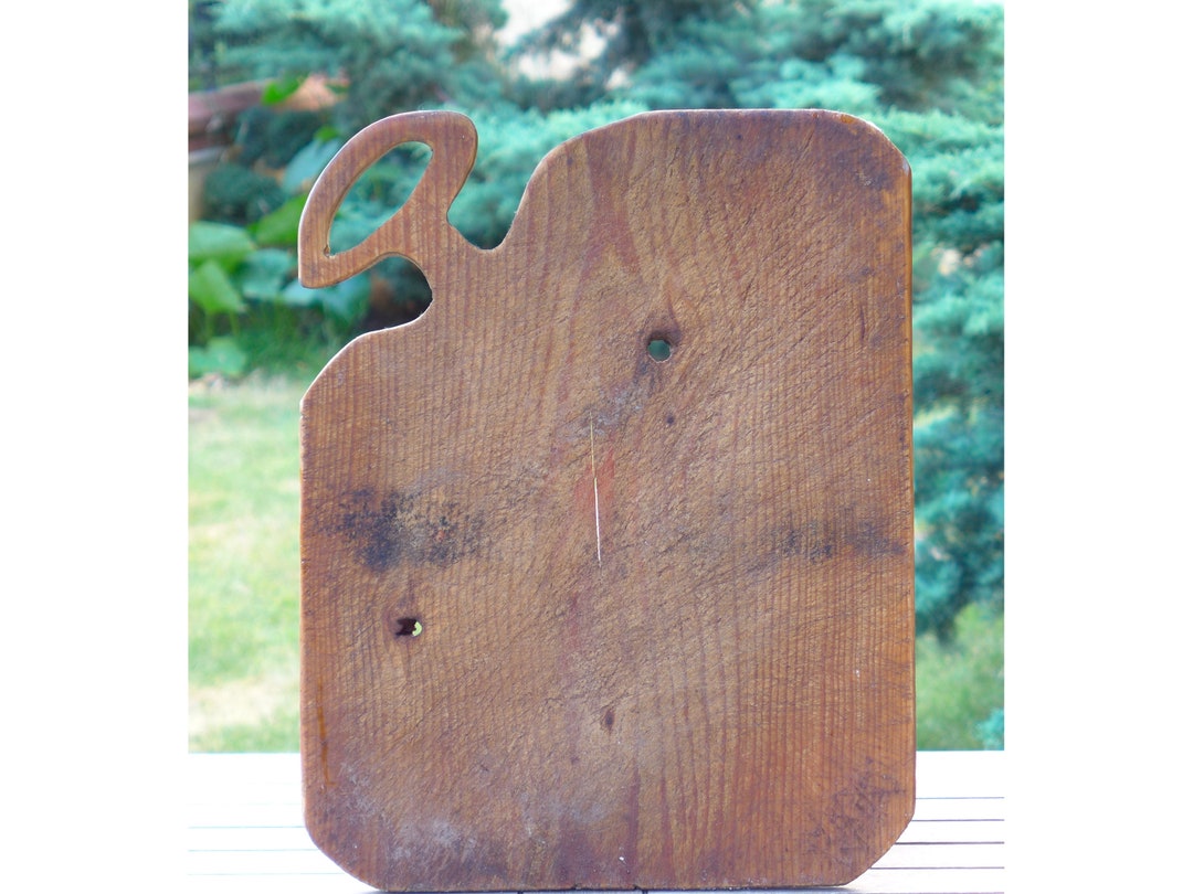 Antique Kitchen Wall Decor Wood Cutting Board Small Etsy