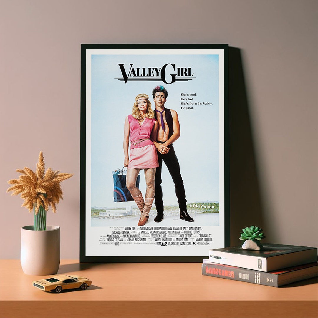 Valley Girl Movie Poster High Quality Canvas Poster Valley Etsy valley-girl-movie-poster-high-quality-canvas-poster-valley-etsy