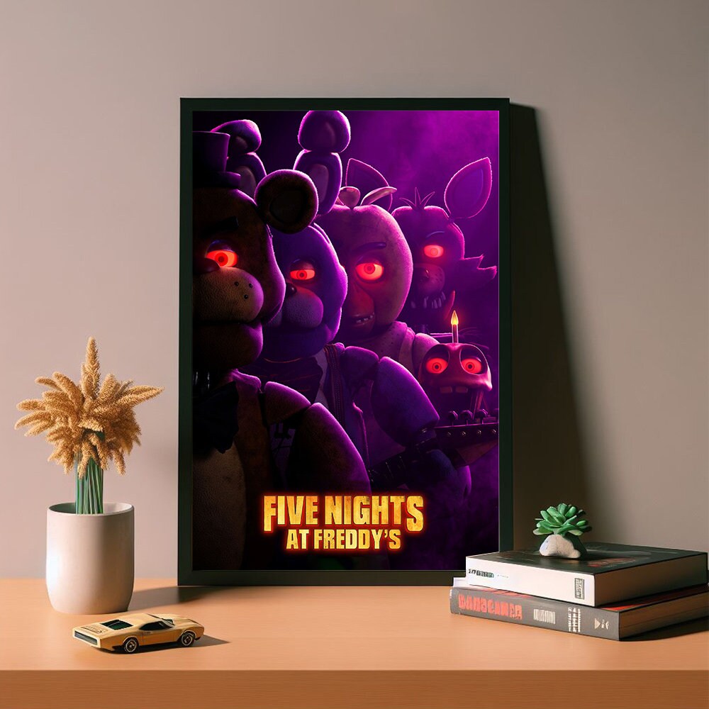 Poster-five Nights At Freddy's:o Pesadelo Sem Fim:original