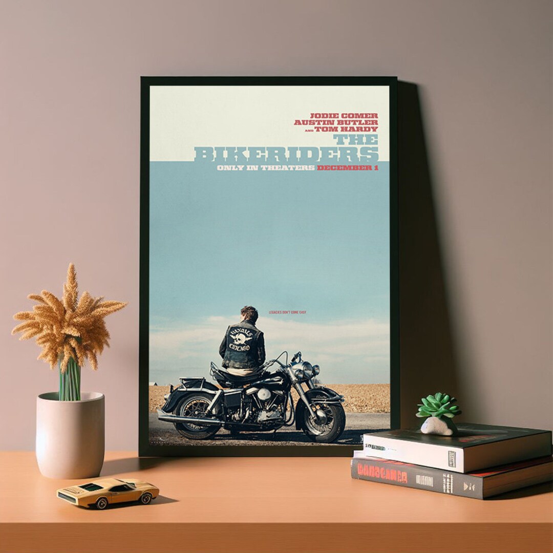 The Bikeriders Movie Poster High Quality Canvas Poster the Etsy
