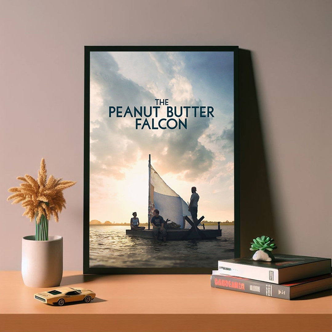 The Peanut Butter Falcon Movie Poster High Quality Canvas Etsy