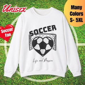Soccer Sweatshirt, Soccer Dad Sweatshirt, Soccer Mom Sweatshirt, Sweatshirt for Women, Game Day Sweatshirt, Gift for Husband, Gift for mom