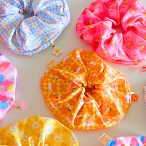 Coletero XL con dije desmontable | coletero kawaii | lindo coletero | coletero grande | joyas para el cabello