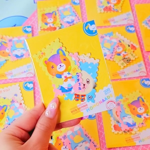 Pack d’autocollants timbre-poste ACNH | Waterproof | Dodo Airlines Mail | Stamp sticker