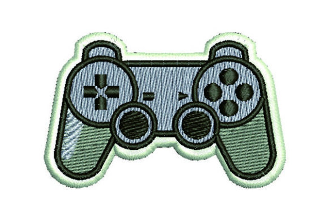 Game Controller Embroidery Design Gamepad Embroidery Files Etsy