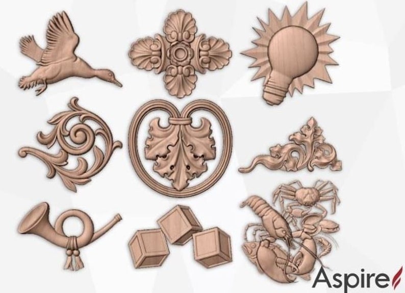 Vectric Aspire 10.5 Full Version 3GB CLIP ART Bonus Aspire Etsy Australia