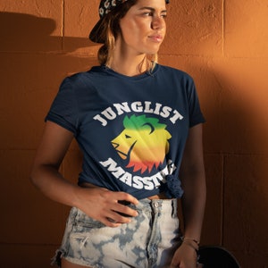 Junglist, DNB, Lion, Drum And Bass, 90s Raver, Junglist Massive Junglist Shirt, DJ Shirt