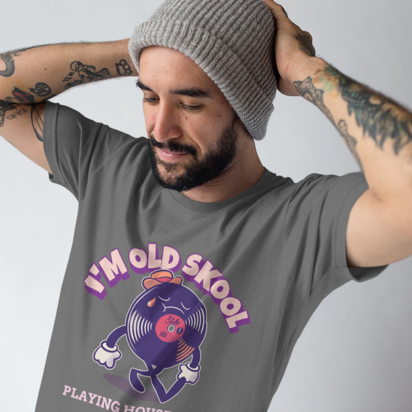 House Music Vinyl Tshirt Vinyl Records Tshirt Vinyl Etsy