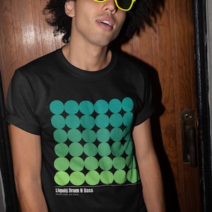 Liquid drum and bass T-Shirt DnB T-shirt Junglist Festival Dance music DJ T-Shirt Raver Liquid Funk EDM Dubstep Clubbing Rave Techno