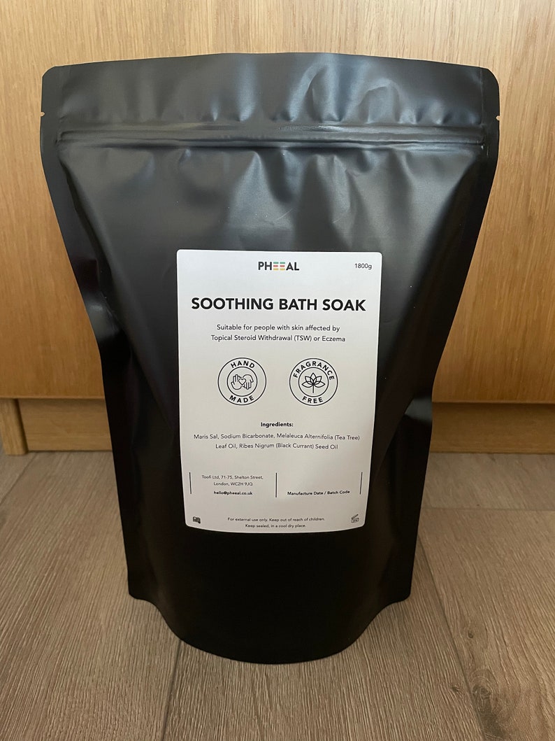 Soothing Bath Soak, TSW Bath, Eczema Bath Soak, Eczema Relief, Dead Sea ...