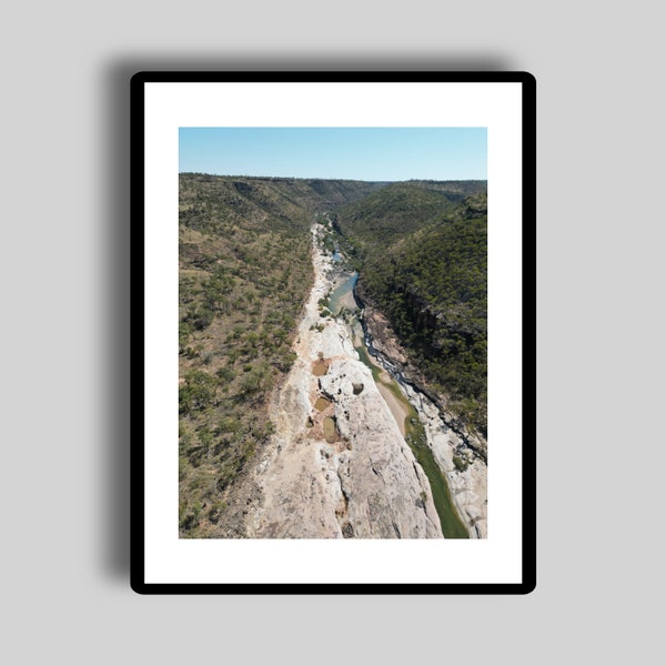 Digital Print Gorge Ranges over head photo