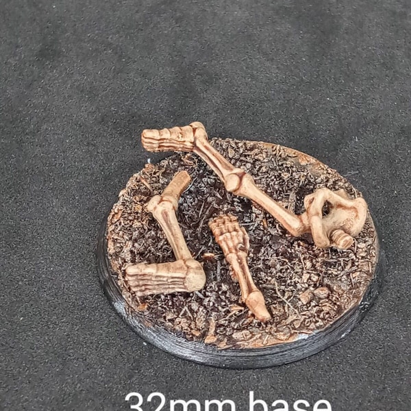 24 tabletop bones legs arms hips 32 mm warhammer / bits / basing / modellbau/ song of ice and fire / Kill Team / Star wars / Necromunda