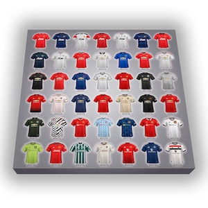 Handgefertigte Leinwand von Manchester United 2011-2025 (66 cm)