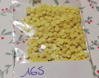 Diamantes DMC 165 Verde Lima, Bolsas de 200 diamantes de imitación redondos o cuadrados para pintura con diamantes