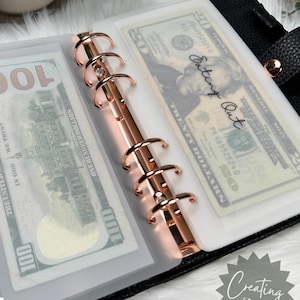 A6 Cash Envelopes A6 budgeting envelopes Matte Envelopes Budgeting Cash Stuffing Envelopes Matte Laminated sinking Funds Envelopes