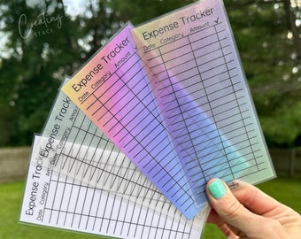 Expense Tracker Reusable budget expense trackers planner expense tracker Tracker Physical Tracker Envelope System cash budgeting envelope