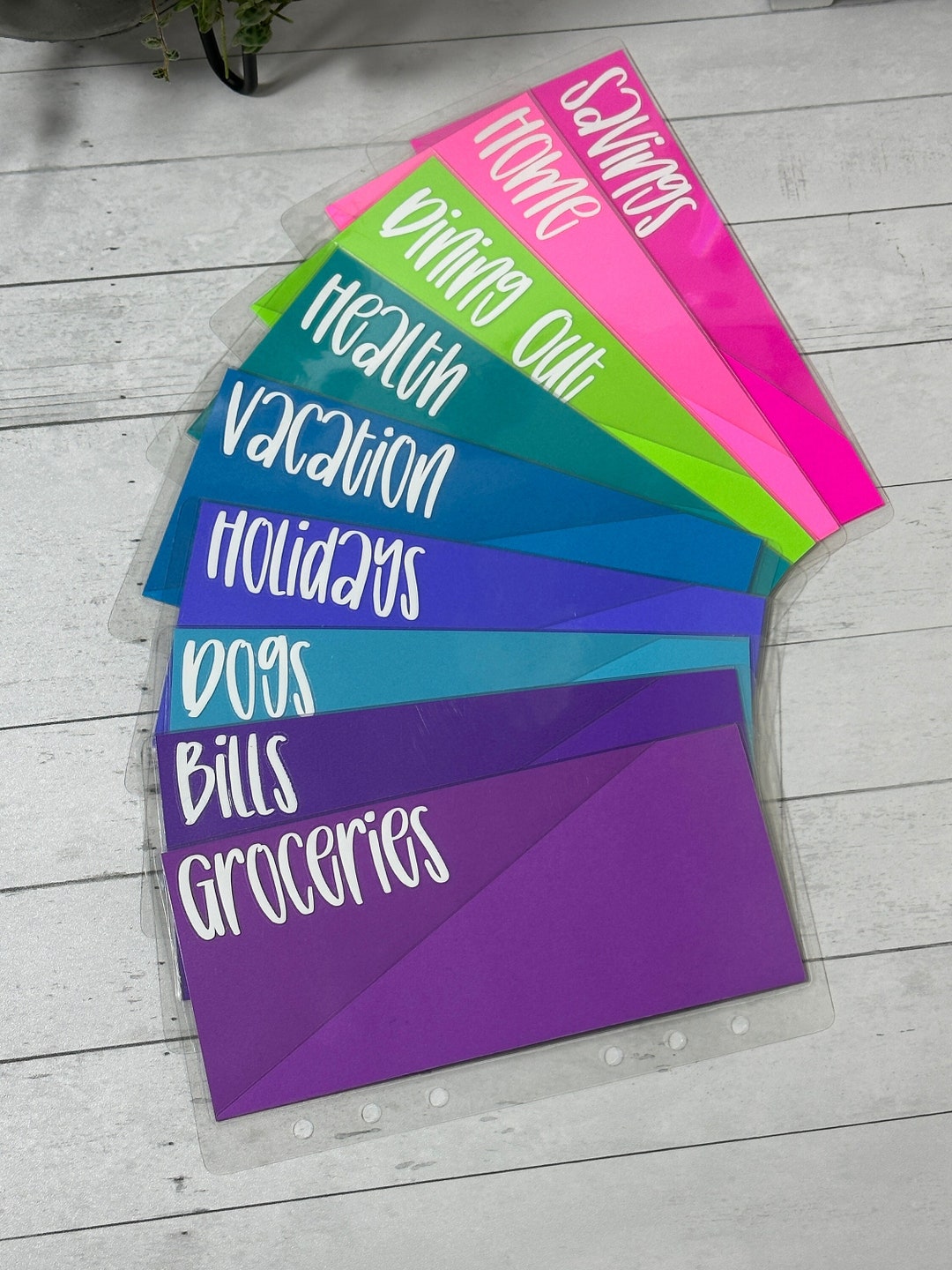 A6 Cash Envelopes A6 Budgeting Envelopes Cash Stuffing Envelopes