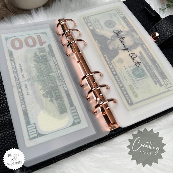 A6 Cash Envelopes A6 budgeting envelopes Matte Envelopes Budgeting Cash Stuffing Envelopes Matte Laminated sinking Funds Envelopes