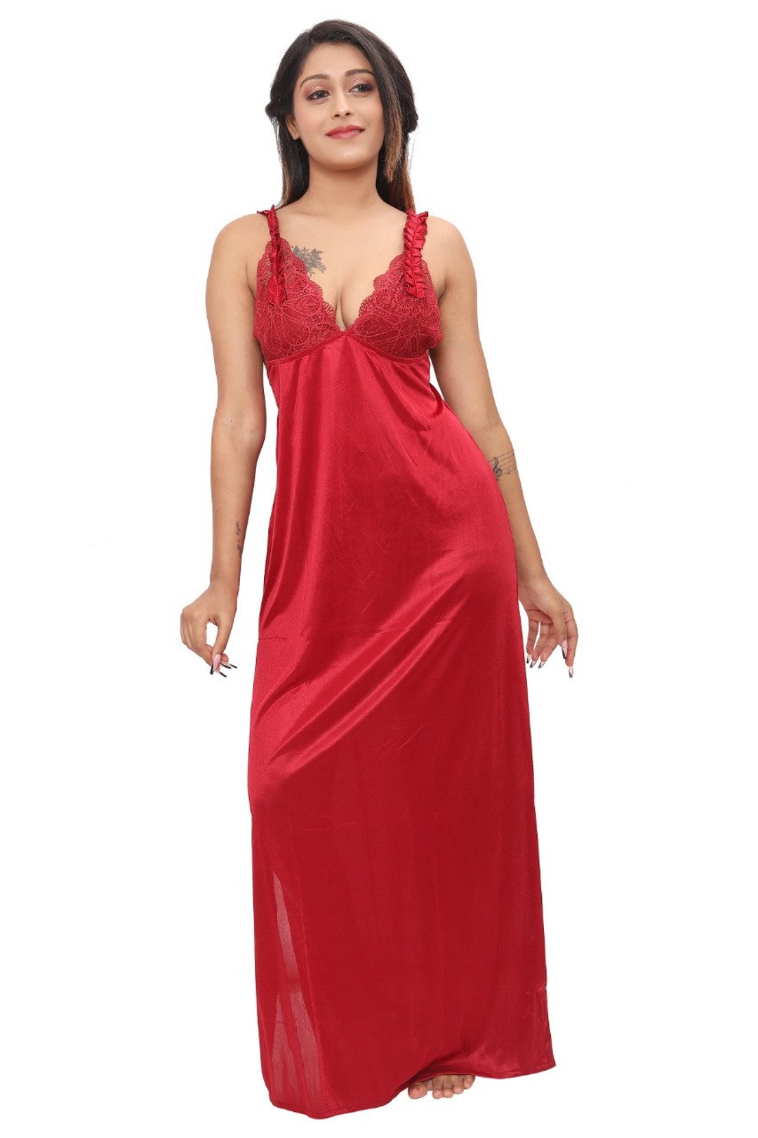 Silk Material Two Pics Night Wear For Women Etsy silk-material-two-pics-night-wear-for-women-etsy