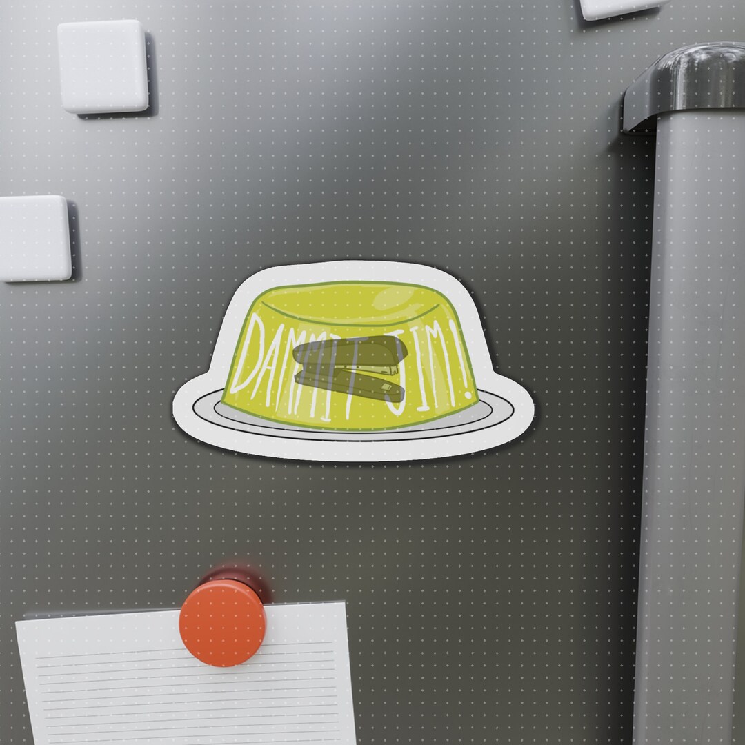 Stapler in Jello Dwight Schrute Jim Prank the Office Hand Etsy