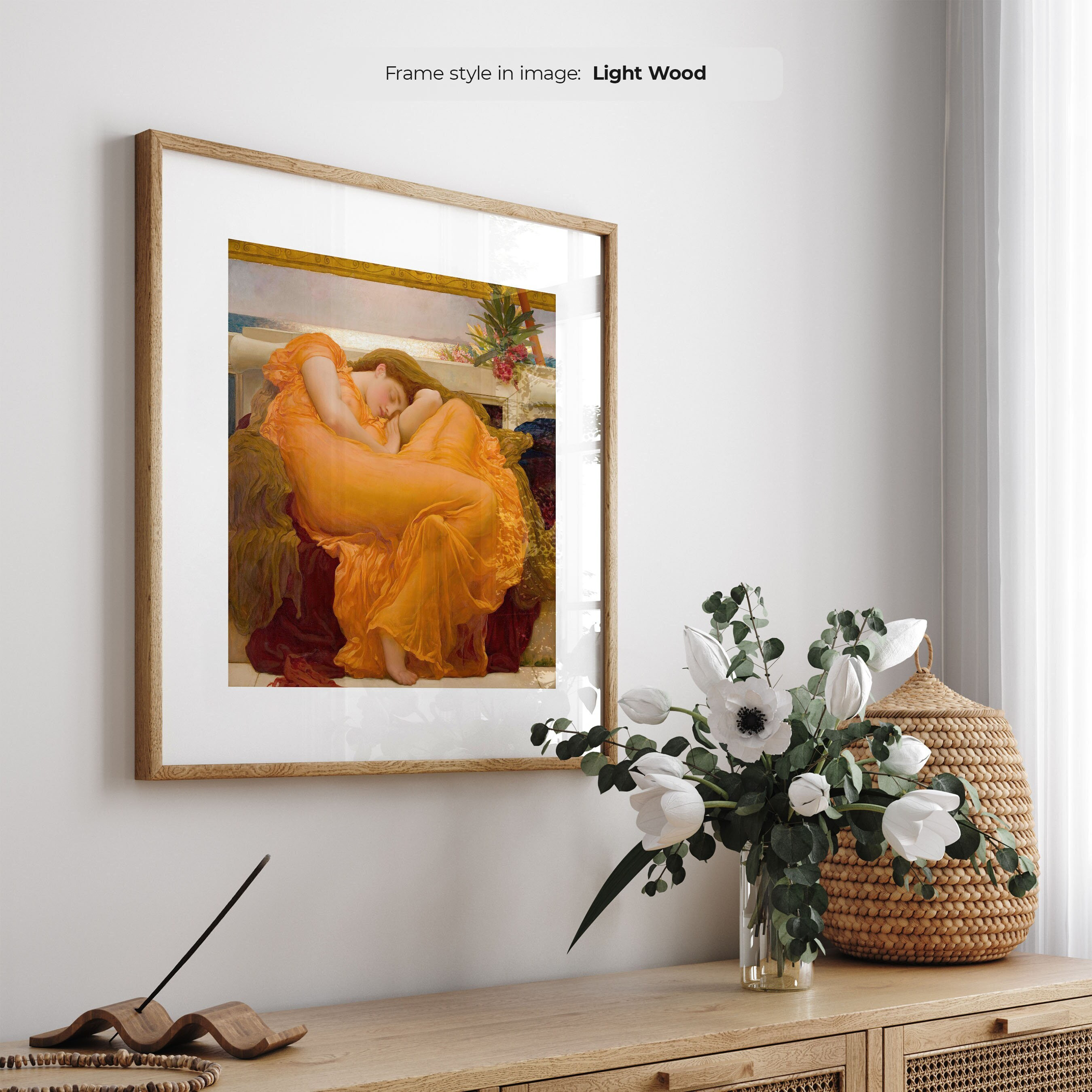 Flaming June Art - Etsy