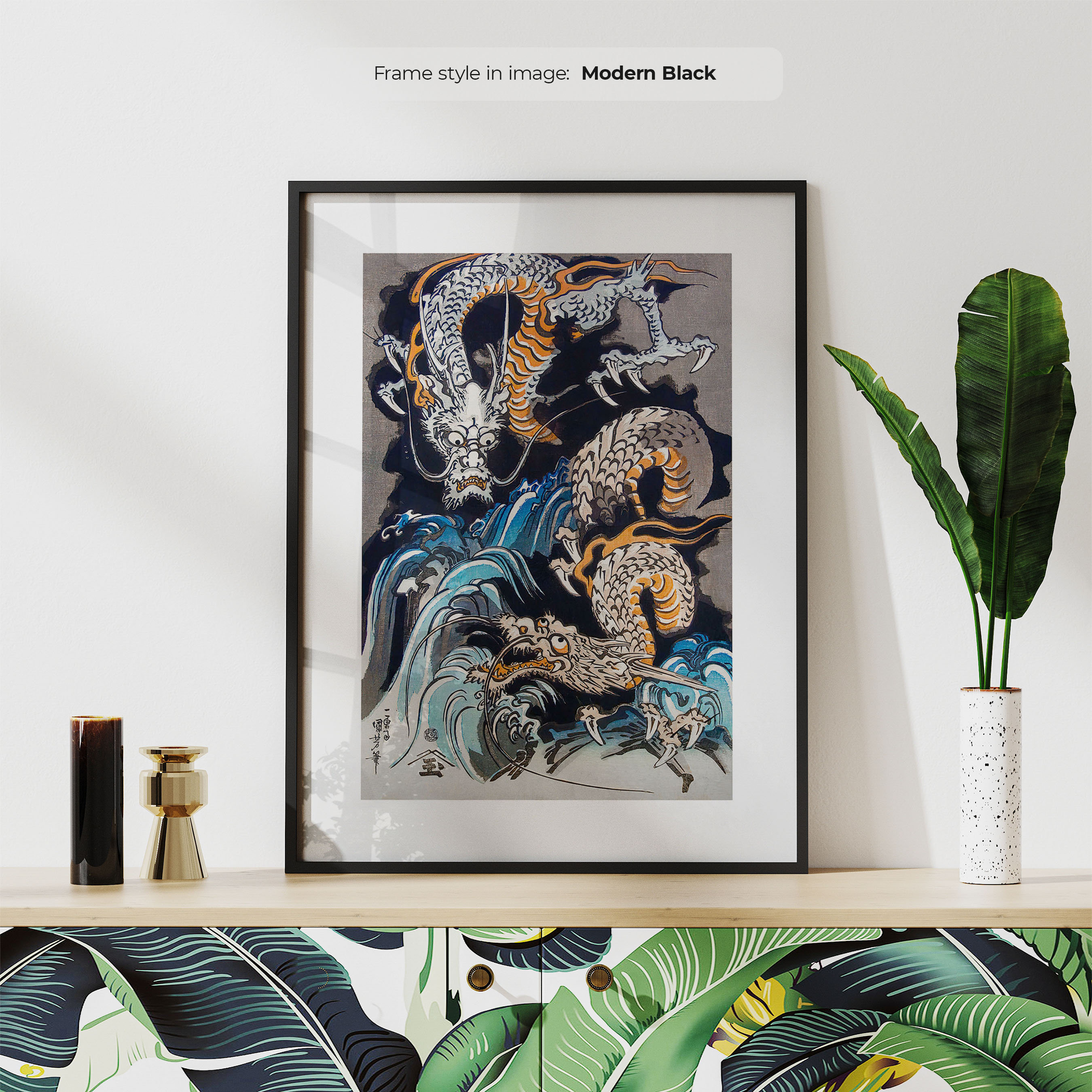 Antique dragon frame - Etsy 日本