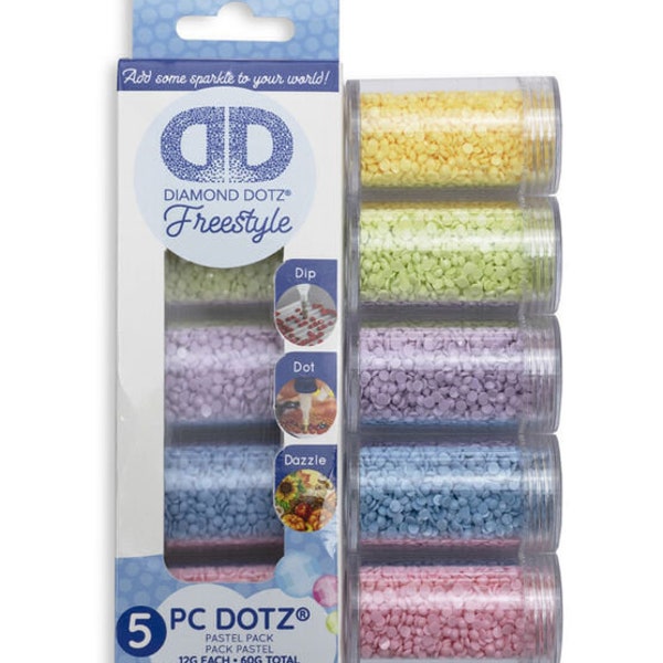 Diamond Painting Diamond Dotz® Sampler Pack - Pastel