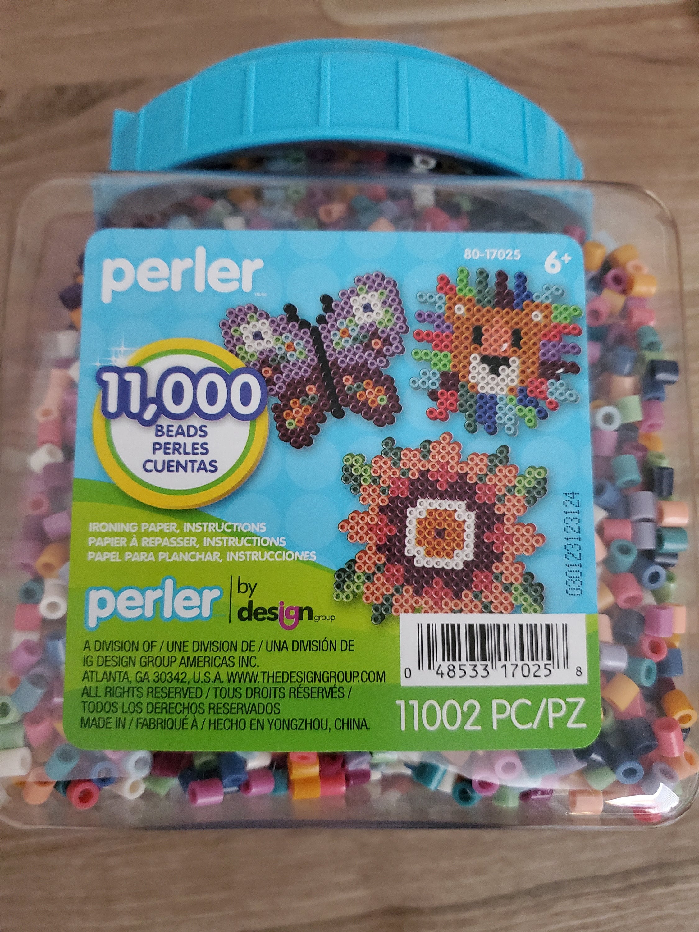 Perler™ 11,000 Perler Beads Fall Summer Bead Mix Jar 80-17025