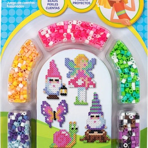 Perler Fantasy Garden Friends Fuse Bead Craft Kit for Kids, Multicolor 2004 Piece