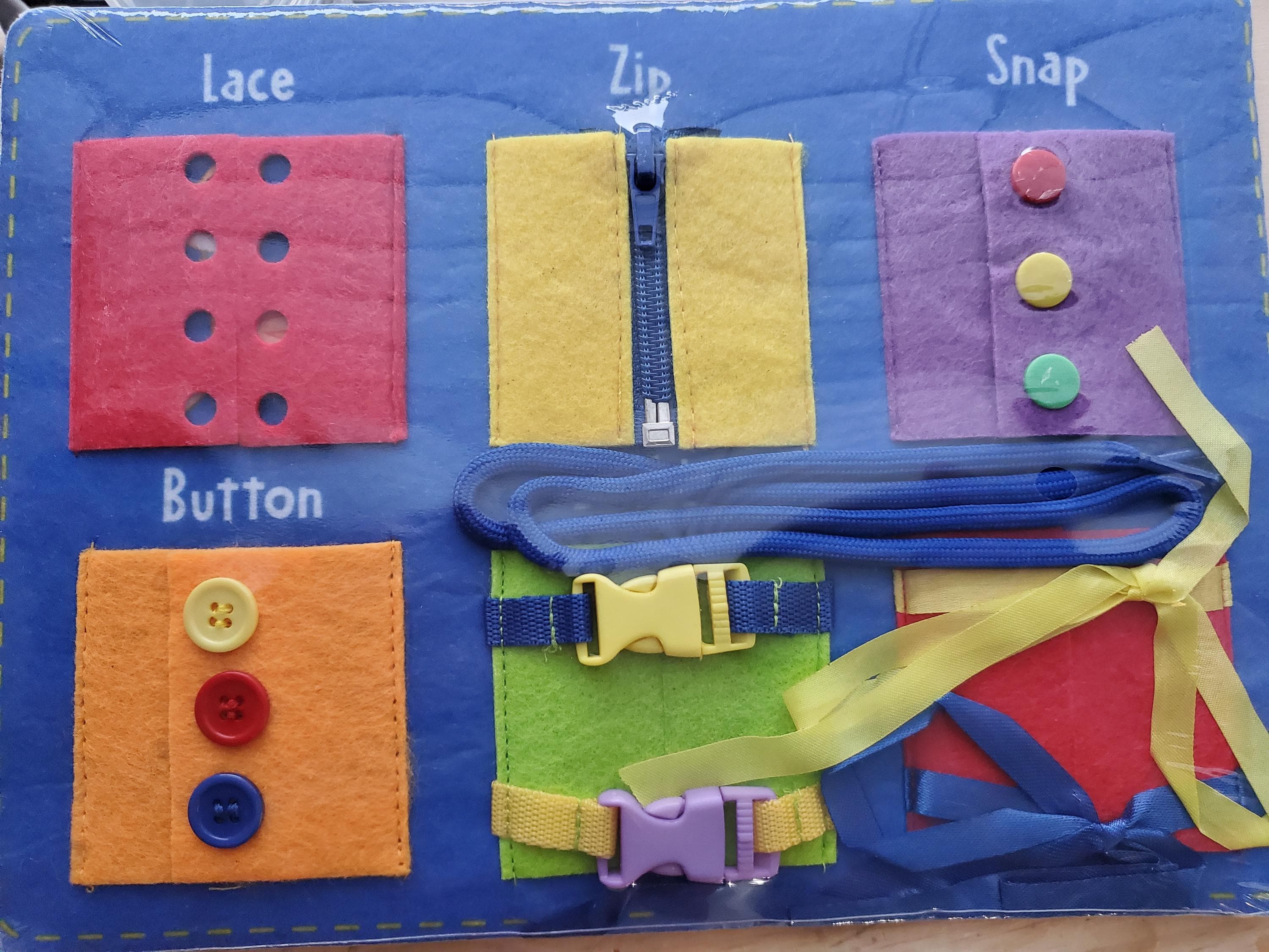 Motor Skills Sensory Activity Felt Board for Kids Ages 4+