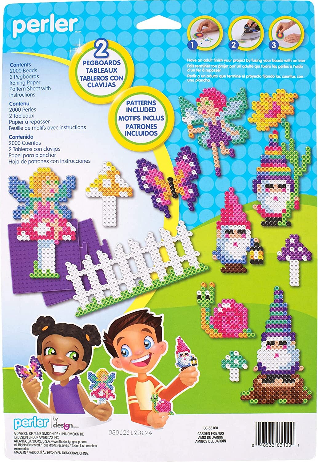 Perler Glow in The Dark Vampire Fuse Bead Activity Kit, Multicolor 2504