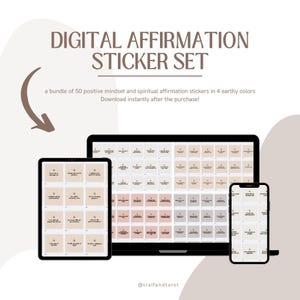Spiritual Affirmation Sticker Set