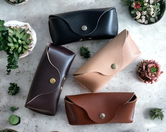 Eyeglass case Kit | DIY leathercraft Sewing Kit | Craft Your Stylish Accessory | Sew your own eyeglass case
